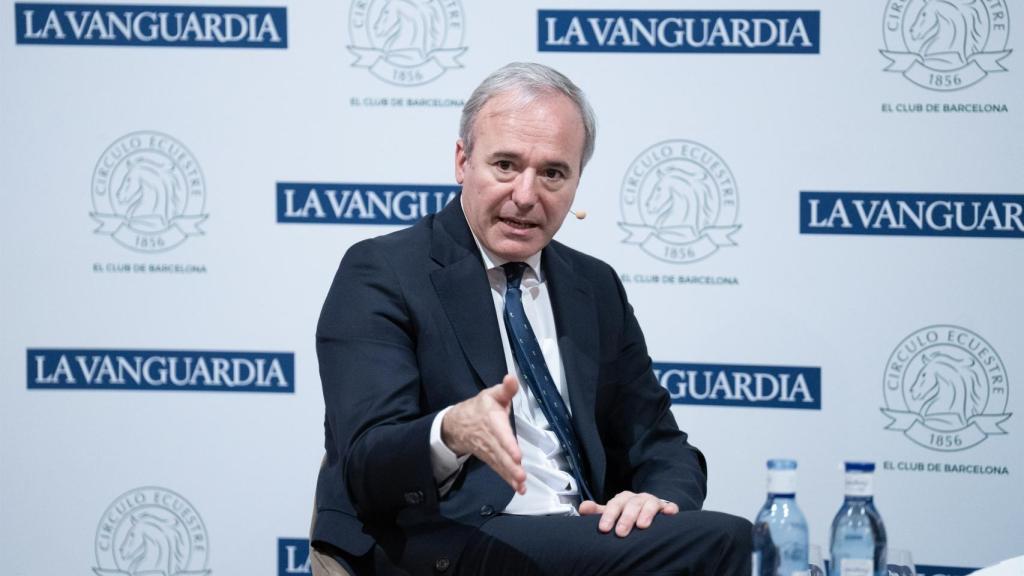 El presidente del Gobierno de Aragón, Jorge Azcón