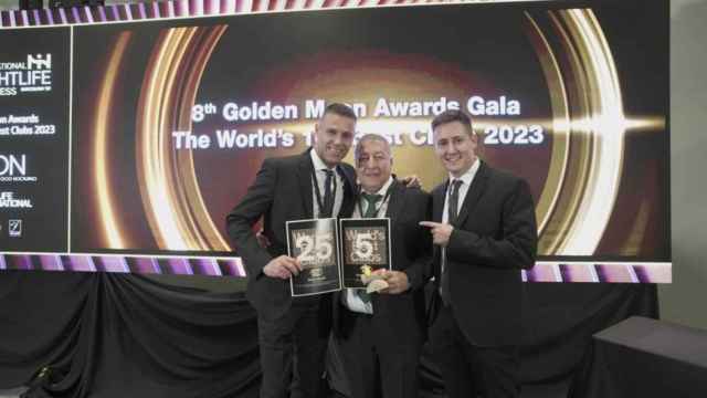 Shoko recibe el premio a la mejor discoteca de Barcelona