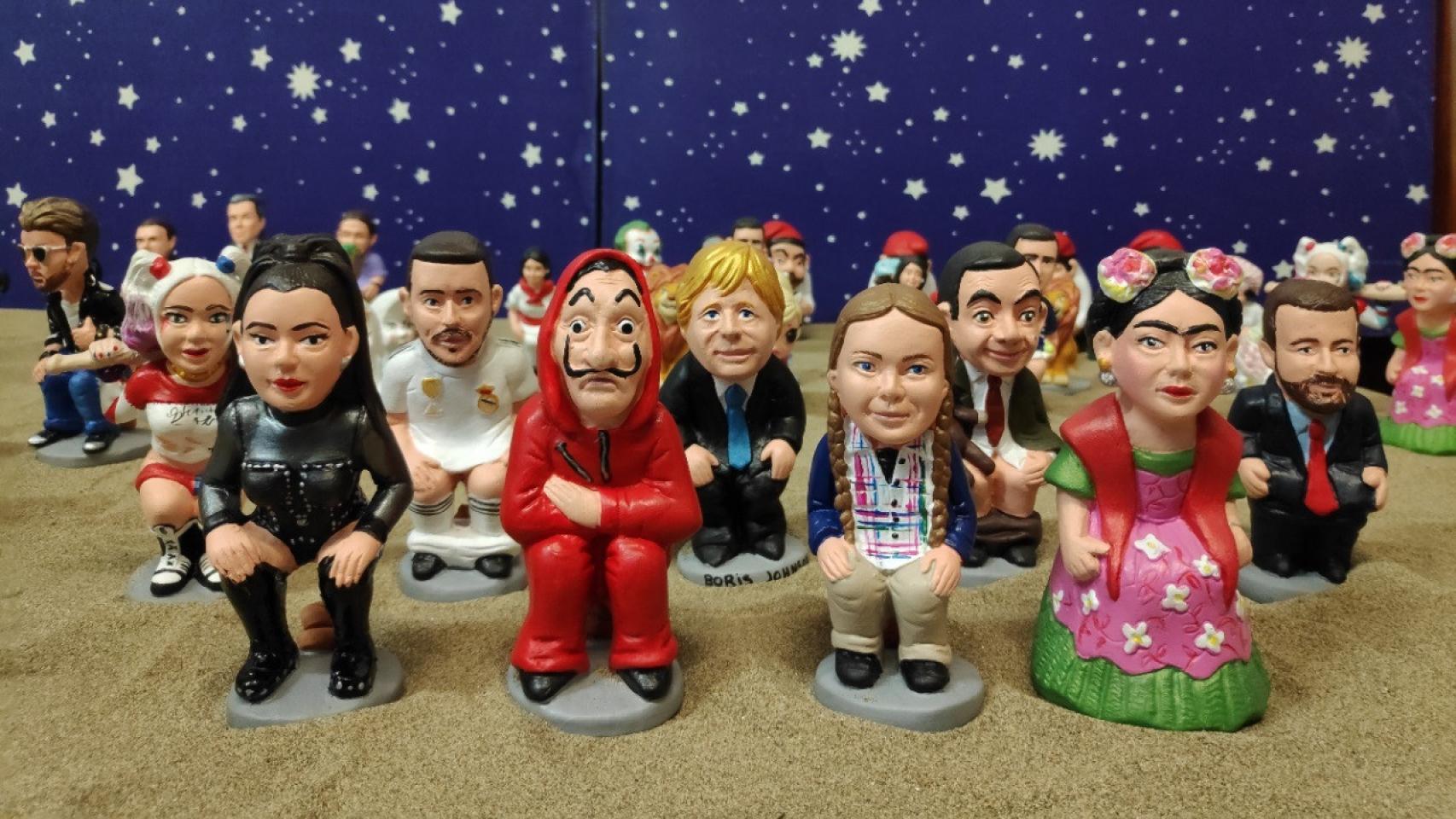 Diferentes 'caganers'