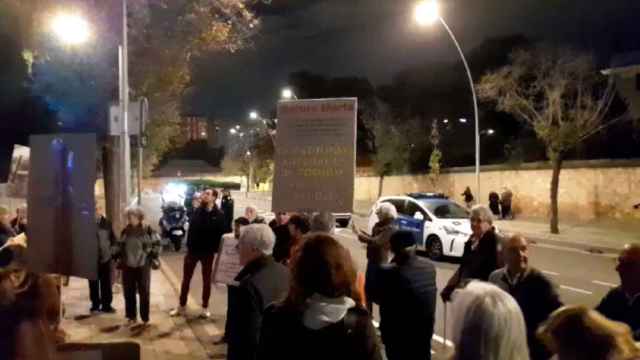 Manifestación contra 'Natura Encesa'