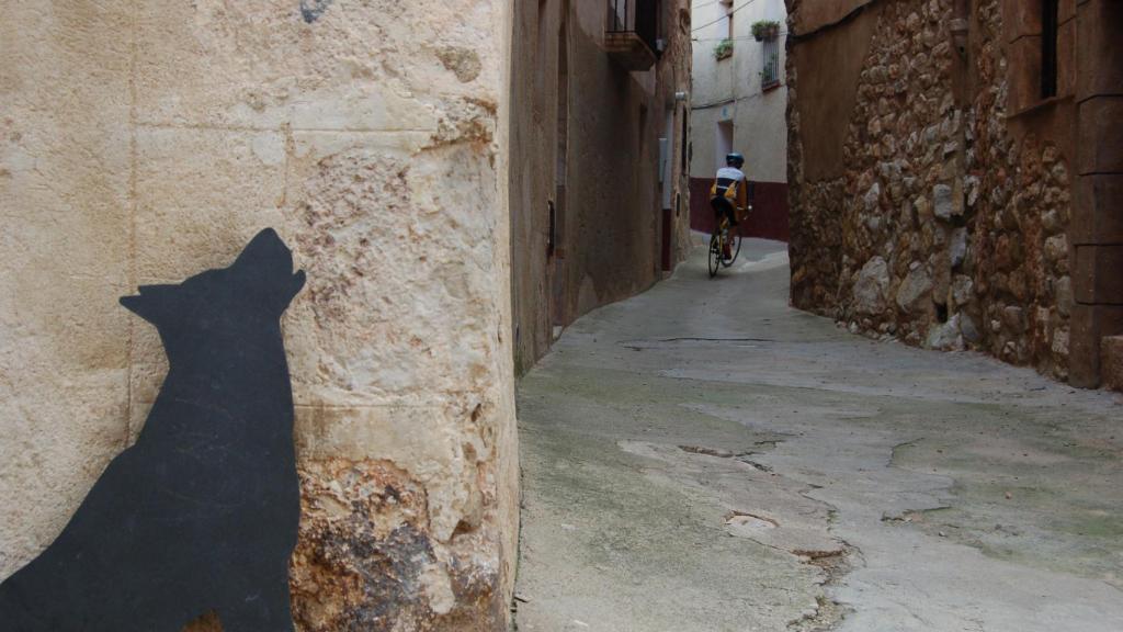 Una calle de Pratdip