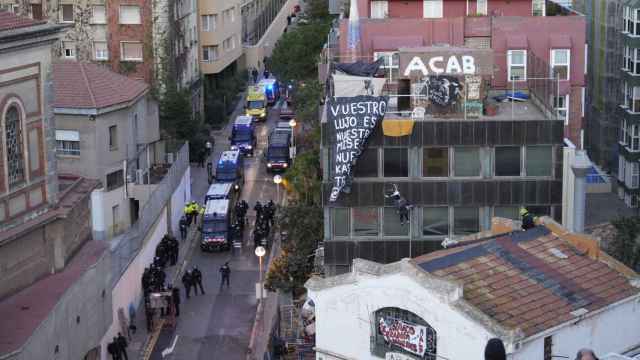 Desalojo de los okupas de la Bonanova