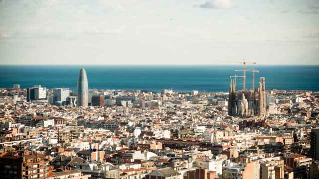 Imagen panorámica de Barcelona