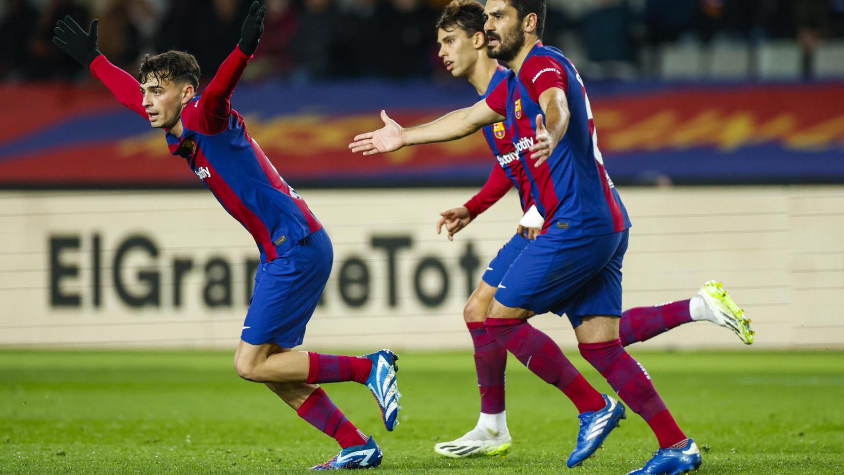 Pedri, Joao Félix y Gundogan, contra el Atlético