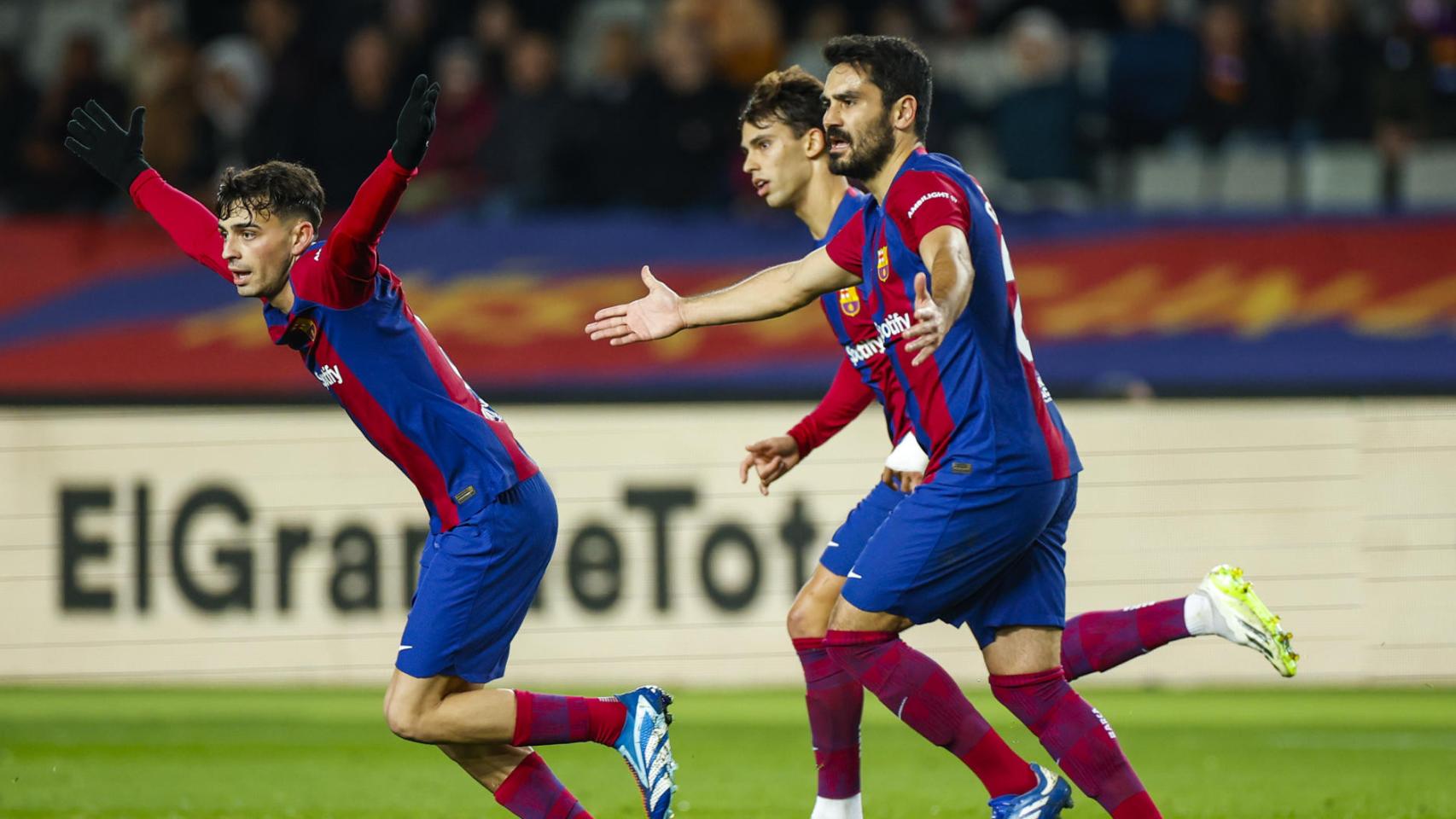 Pedri, Joao Félix y Gundogan, contra el Atlético