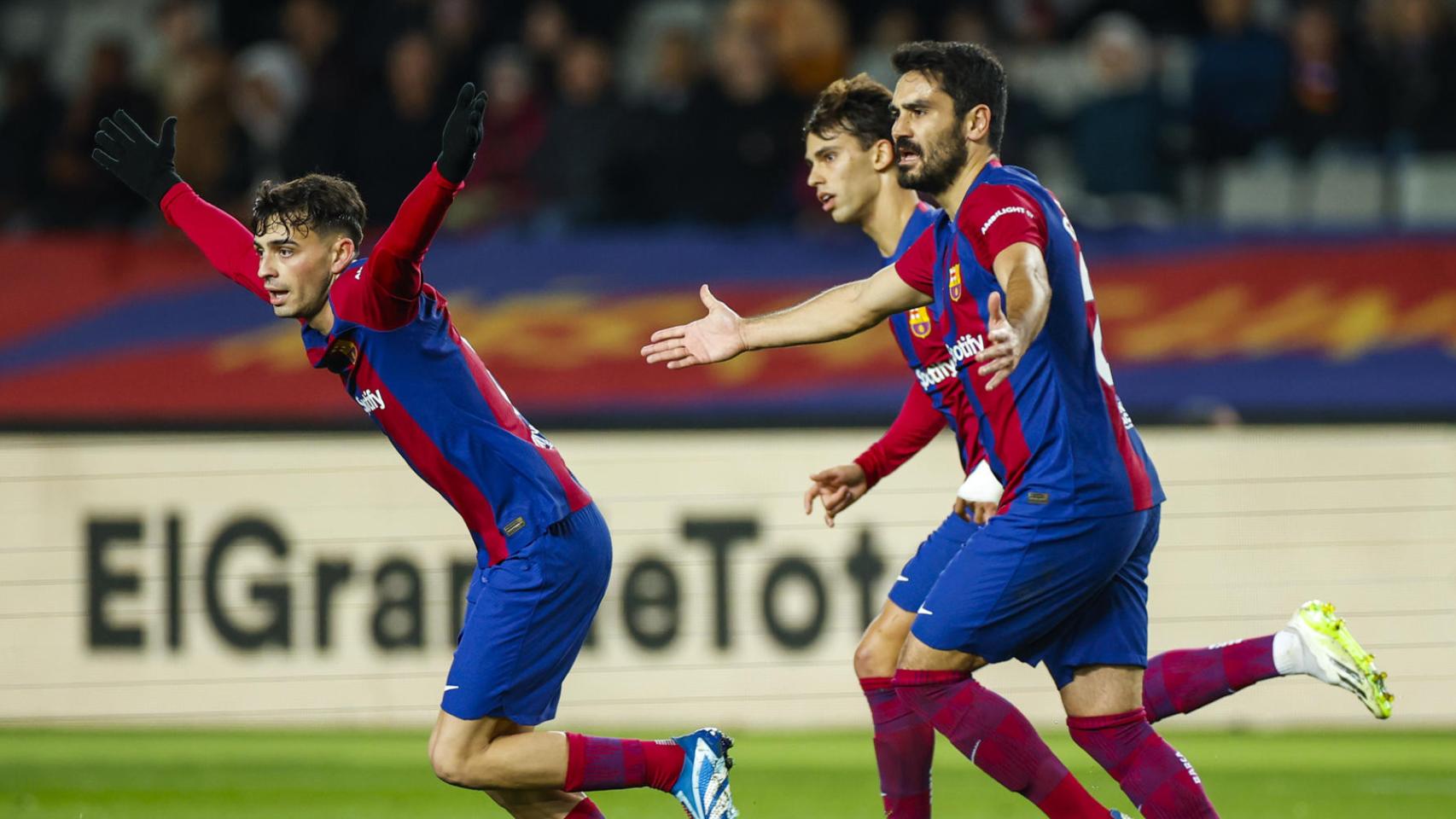 Pedri, Joao Félix y Gundogan, contra el Atlético