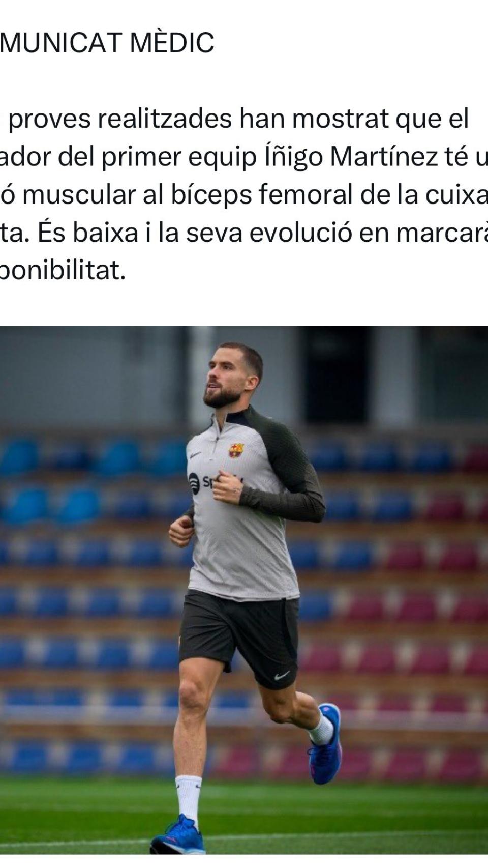 Lesión de Iñigo Martínez