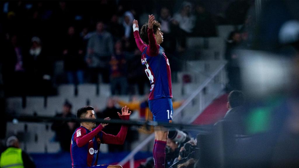 La épica celebración de Joao Félix contra el Atlético de Madrid