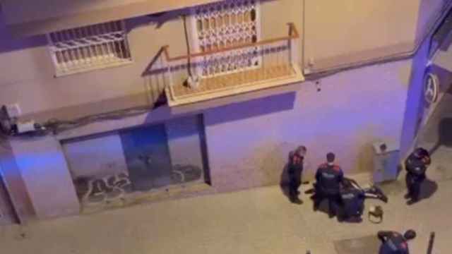 Captura de pantalla del vídeo de la agresión