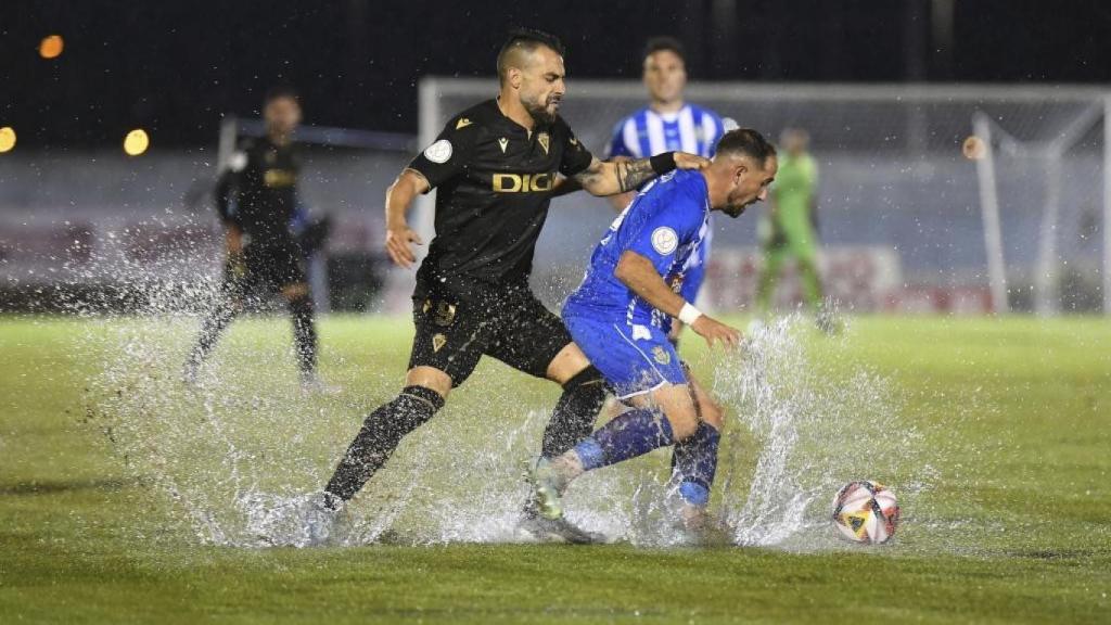 Pellingham, en un partido del Arandina