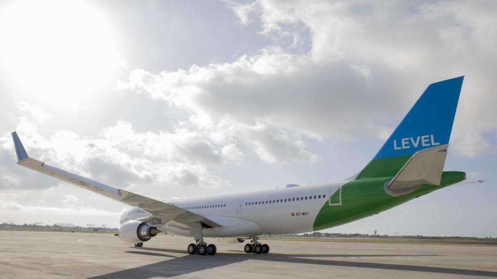 Imagen de un avión de Level