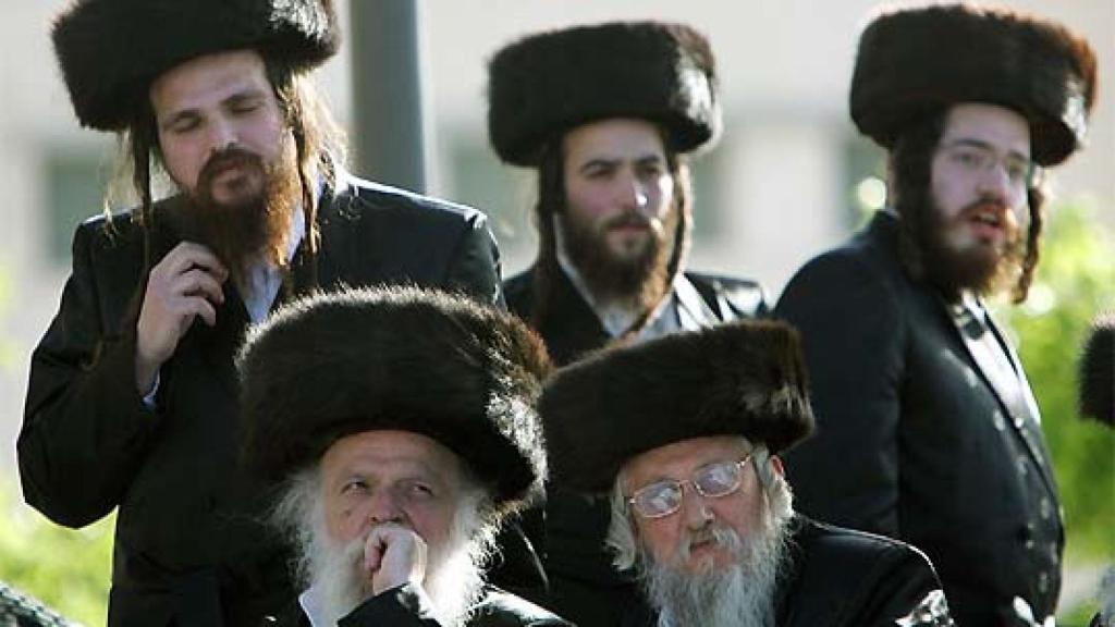 Un grupo de judíos ortodoxos