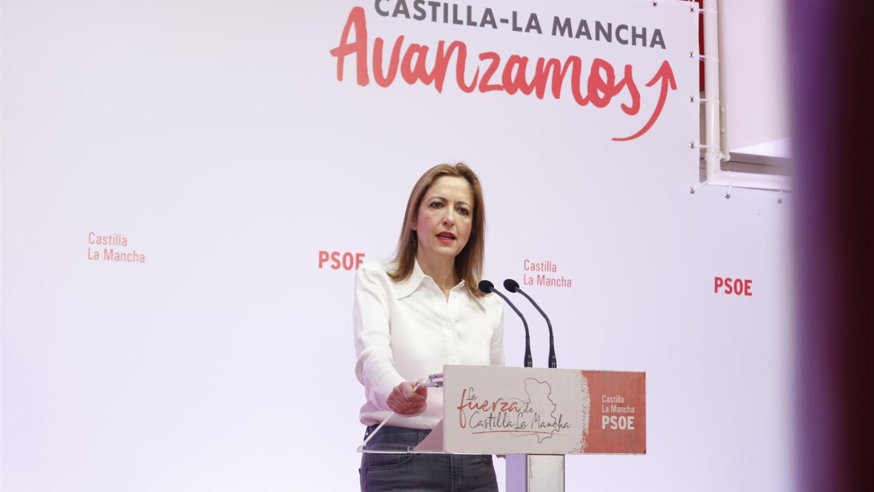 La eurodiputada y vicesecretaria general del PSOE de Castilla-La Mancha, Cristina Maestre