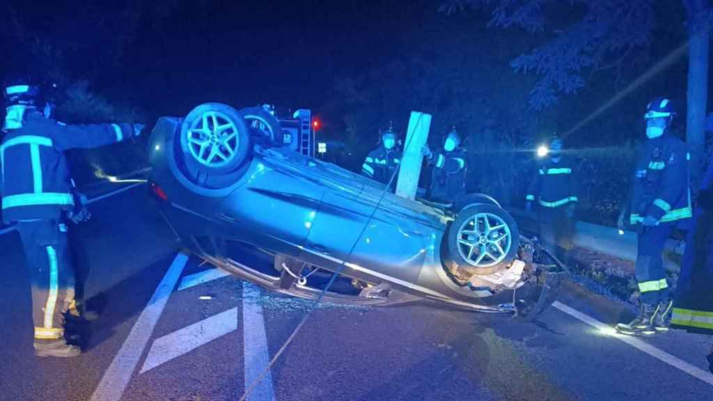 Accidente en la Arrabassada