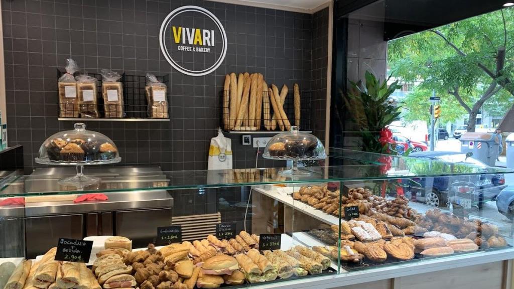 Mostrador de uno de los muchos Vivari que tiene la ciudad de Barcelona