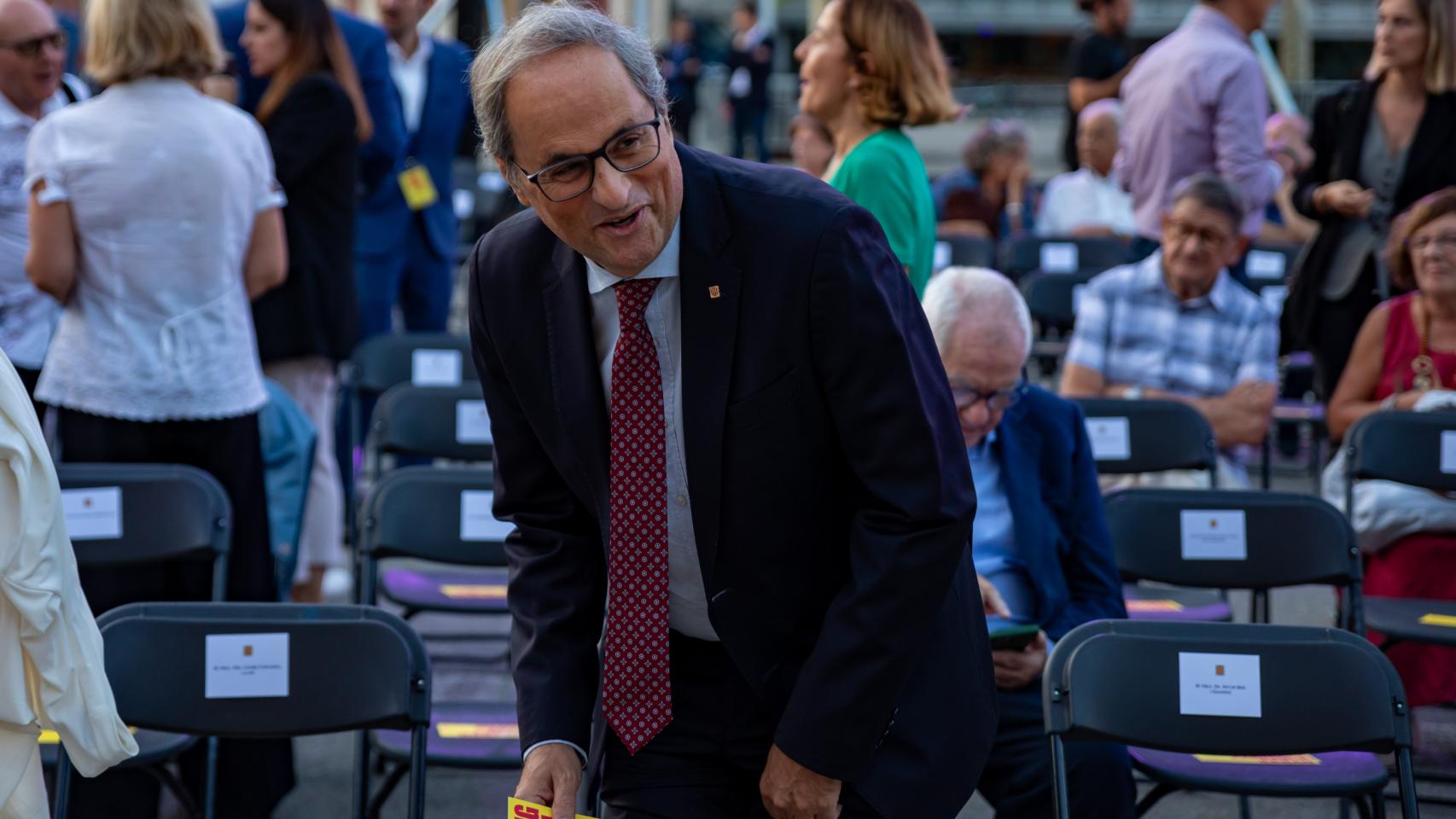 El expresidente de la Generalitat, Quim Torra
