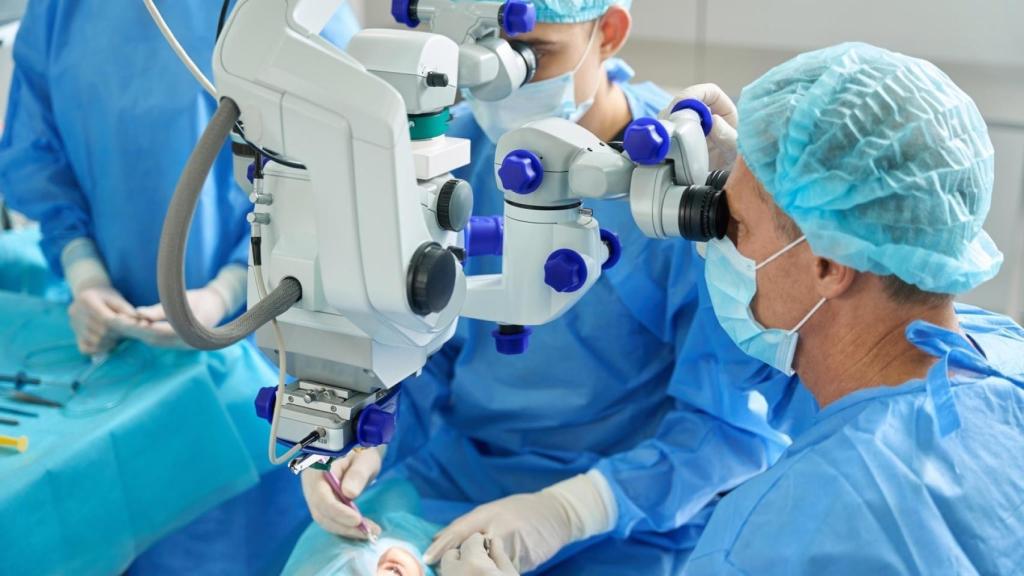 Una cirugía de cataratas