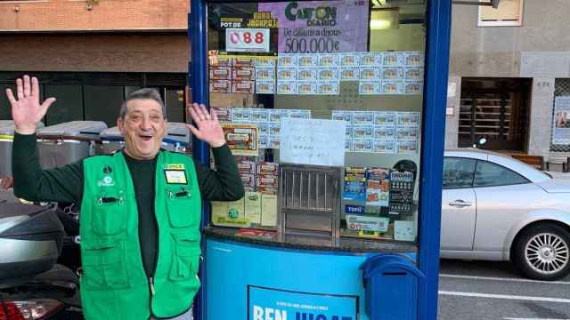 El afortunado vendedor del 'Cuponazo' de la ONCE