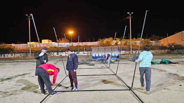 El  Club de Beisol y Sofbol Sant Adrià – BCN North dejando las Instalaciones Municipales del Besòs
