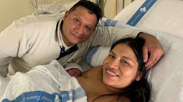 El primer bebé de Barcelona en 2024: Matteo Alexander