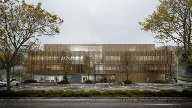 Render del nuevo Centro de Atención Primaria de Castelldefels, en La Muntanyeta