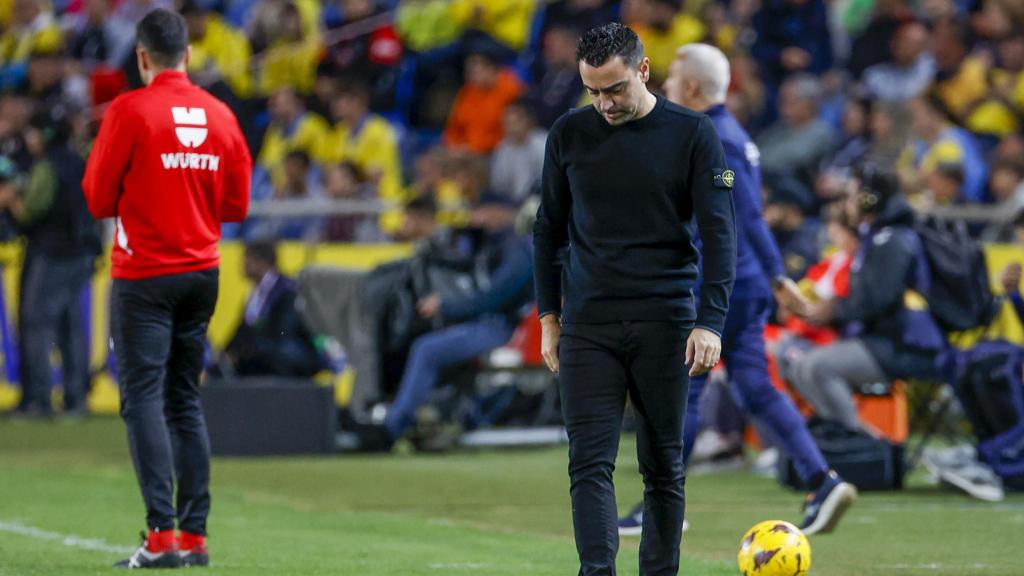 Los tres castigados de Xavi en Las Palmas que fueron carne de banquillo