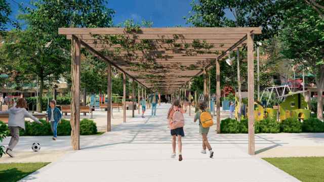 Render del nuevo parque inclusivo de Barcelona