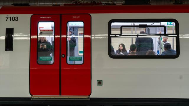 Imagen de archivo del metro de Barcelona