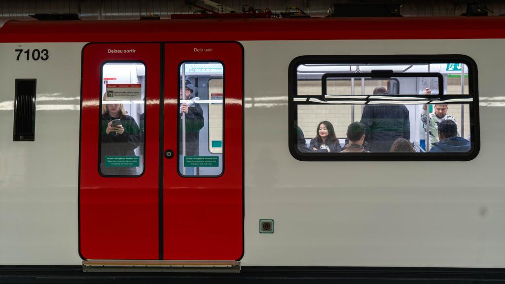 Imagen de archivo del metro de Barcelona