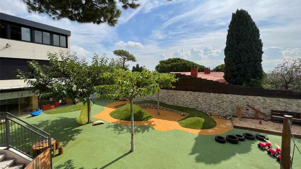 Pati d'infantil del St Peter's School, el millor col·legi d'Espanya