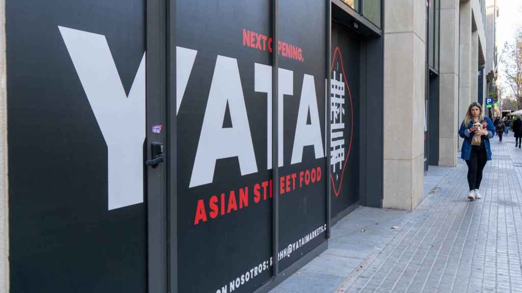 Fachada de Yatai Food Market, en el Tasteat del Meliá