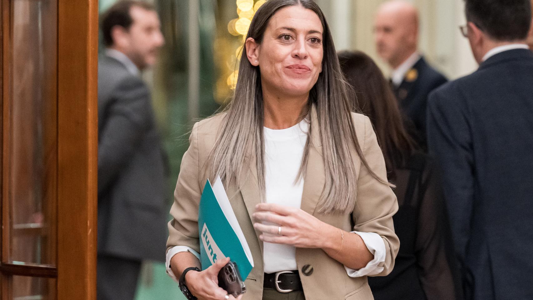 Míriam Nogueras, portavoz de Junts en el Congreso