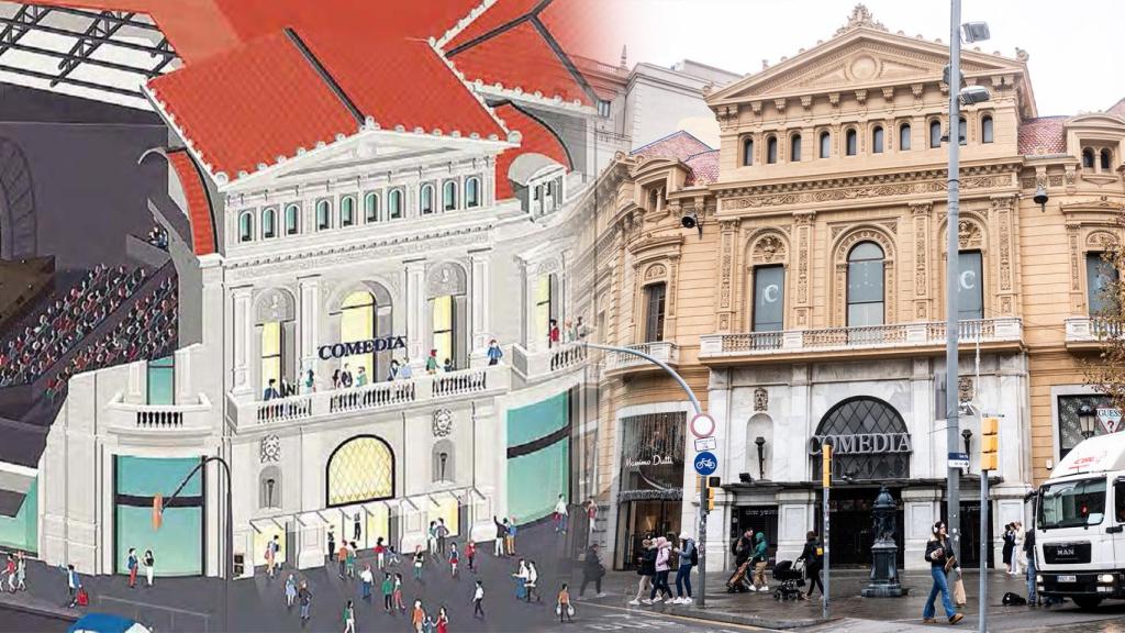 El proyecto de teatro en el Cine Comedia, y su aspecto actual