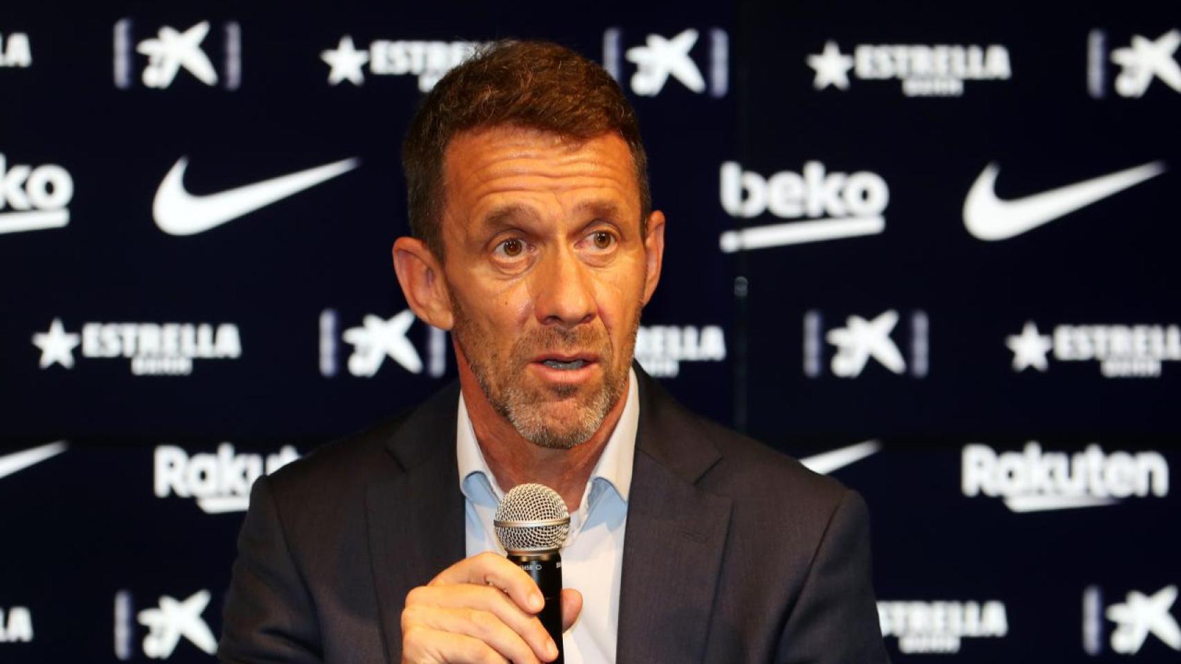 Ramon Planes, en su etapa como secretario técnico del Barça