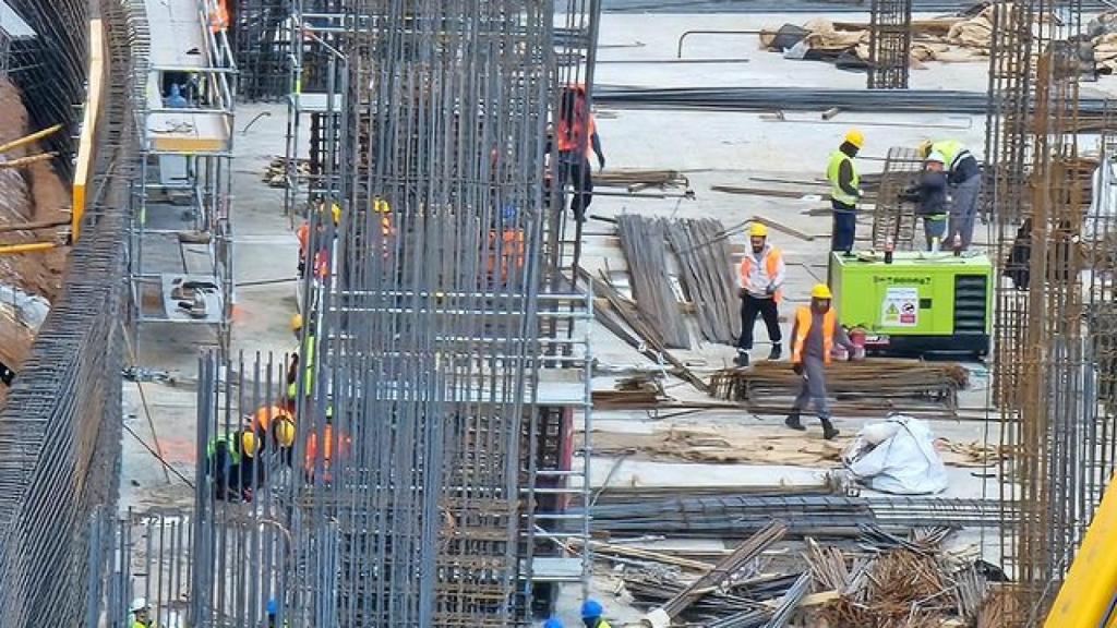 Imagen de las obras del Camp Nou