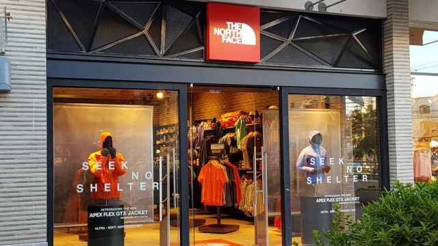 Una tienda de The North Face en una imagen de archivo