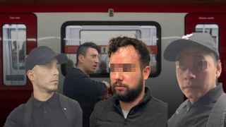 Fotomontaje de los carteristas chilenos y el metro de Barcelona