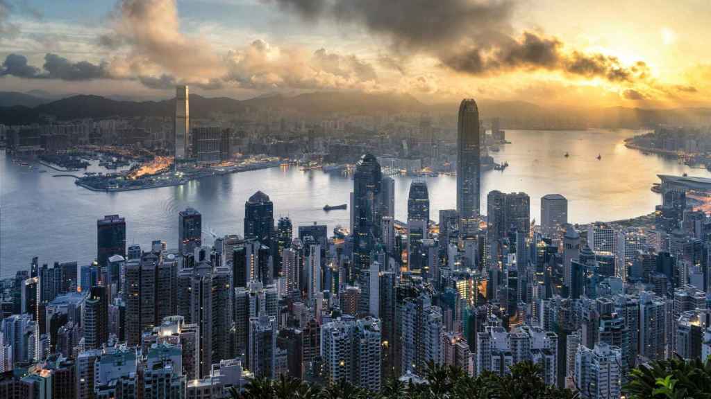 Vista panoràmica de la ciutat de Hong Kong, al sud-est de la Xina