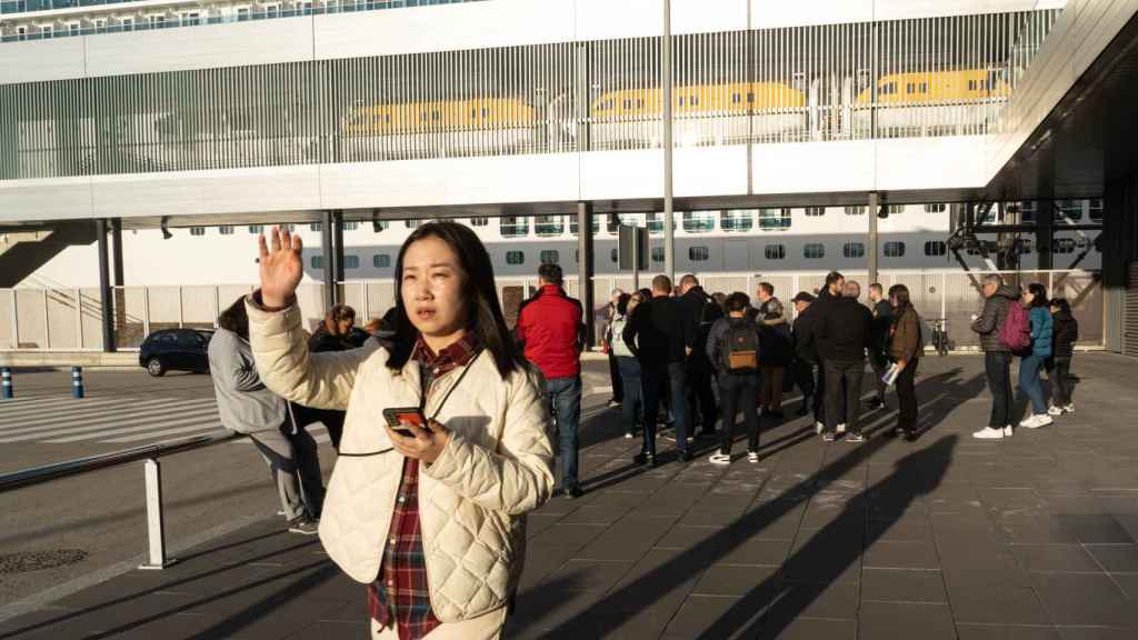 Crucero Costa Smeralda en el Port de Barcelona