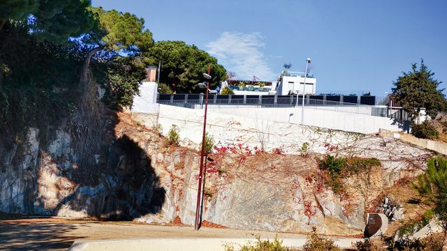 Restos de la cantera de Petras Albas