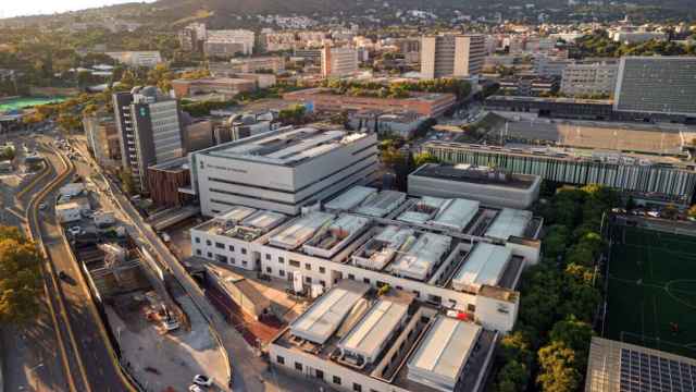 Vista aérea del Parc Científic de Barcelona