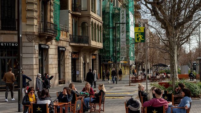 Terraza en Barcelona