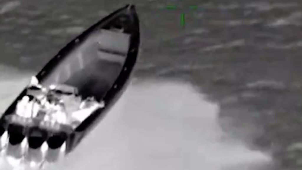 Una embarcación semirrígida detectada en el Cap de Creus