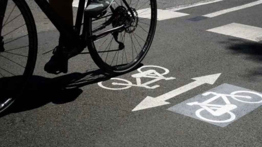 Carril bici a Barcelona