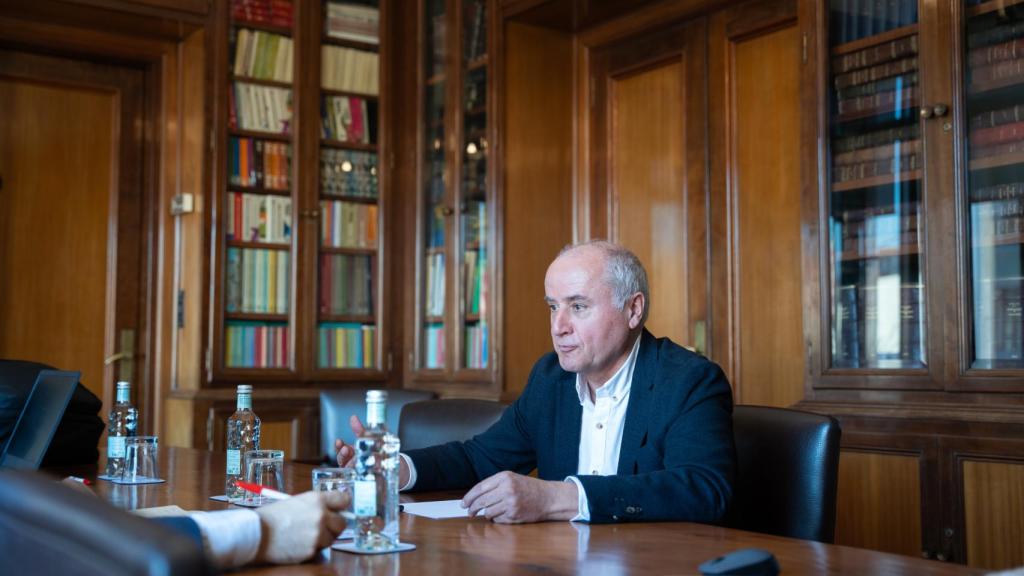 El presidente de la Cámara de Comercio de Girona, Jaume Fàbrega