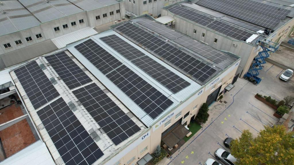 Una instalación fotovoltaica de Electra Caldense