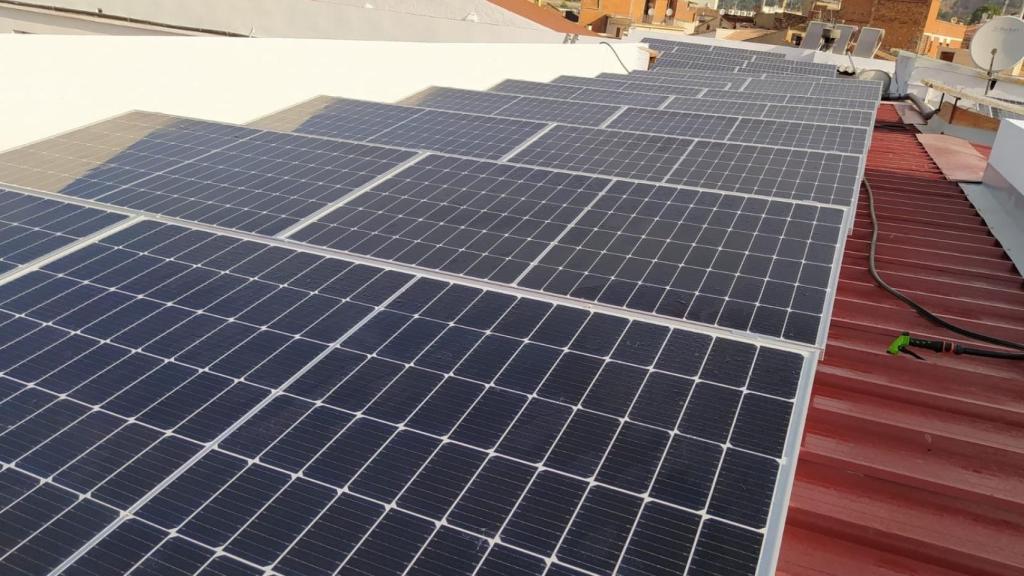 Una instalación fotovoltaica de Electra Caldense