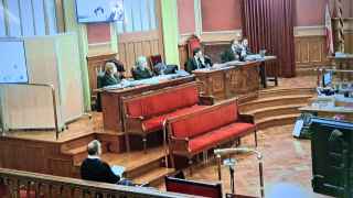 Juicio a un acusado de asesinar, maltratar y estafar a su pareja en Sant Joan Despí en enero de 2020, en la Audiencia de Barcelona