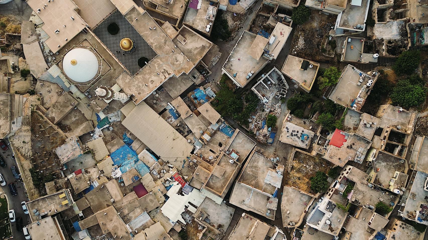 Barrio visto desde arriba