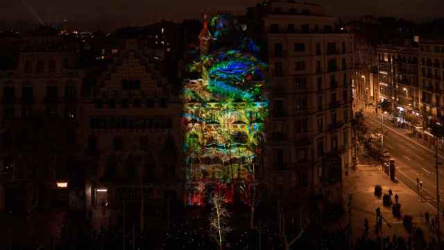 Mapping de la Casa Batlló de Barcelona